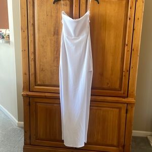 Nookie white strapless dress size M
